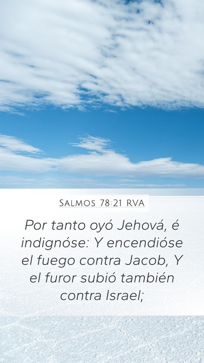 Salmos 78:21 RVA Bible Verse Image
