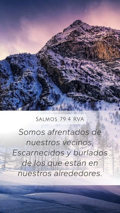 Salmos 79:4 RVA Bible Verse Image