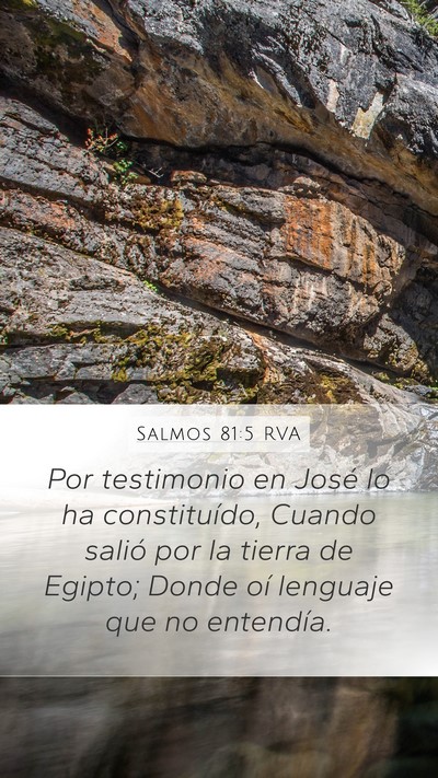 Salmos 81:5 RVA Bible Verse Image
