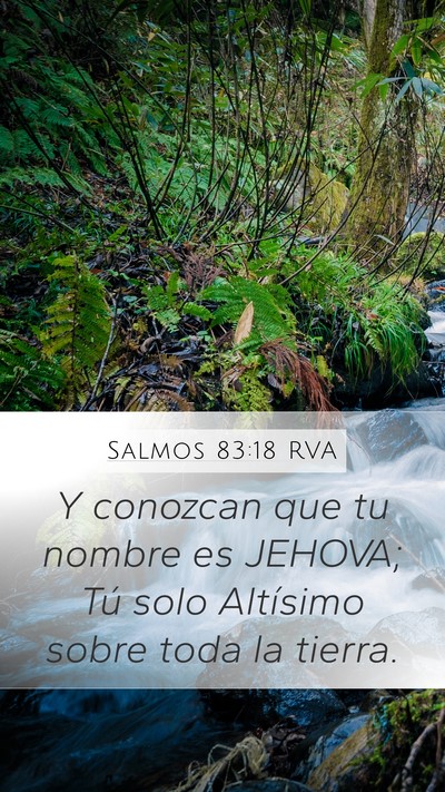 Salmos 83:18 RVA Bible Verse Image