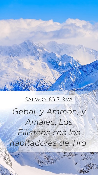 Salmos 83:7 RVA Bible Verse Image