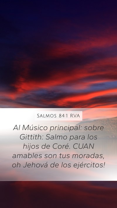 Salmos 84:1 RVA Bible Verse Image