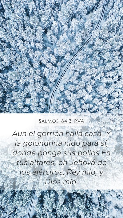 Salmos 84:3 RVA Bible Verse Image