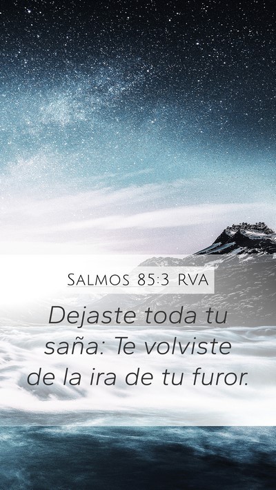 Salmos 85:3 RVA Bible Verse Image