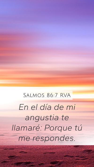 Salmos 86:7 RVA Bible Verse Image