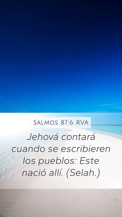 Salmos 87:6 RVA Bible Verse Image
