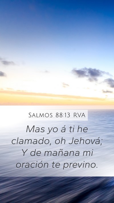 Salmos 88:13 RVA Bible Verse Image