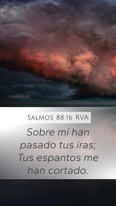 Salmos 88:16 RVA Bible Verse Image