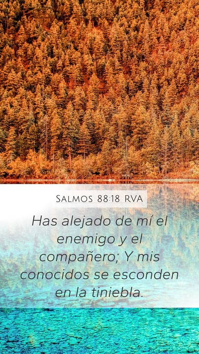Salmos 88:18 RVA Bible Verse Image