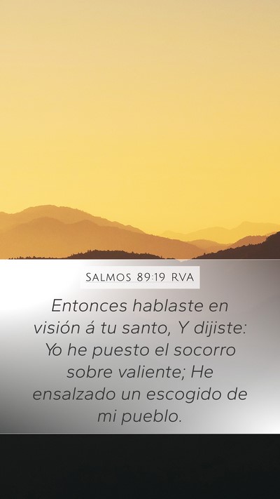Salmos 89:19 RVA Bible Verse Image