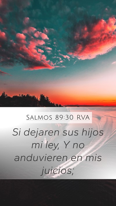 Salmos 89:30 RVA Bible Verse Image