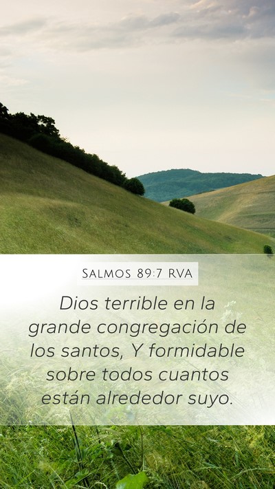 Salmos 89:7 RVA Bible Verse Image