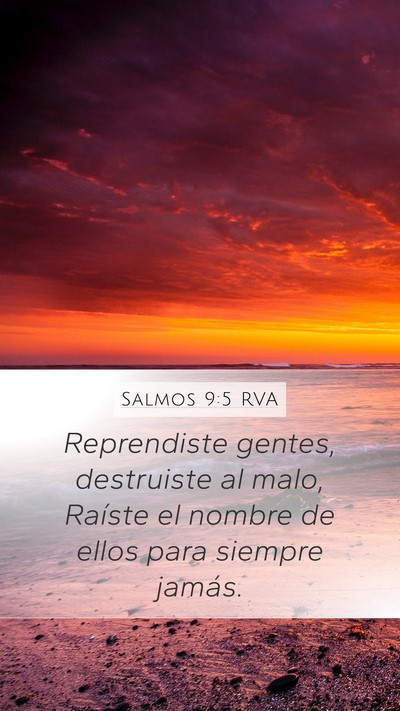 Salmos 9:5 RVA Bible Verse Image