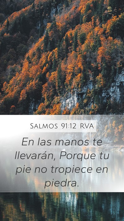 Salmos 91:12 RVA Bible Verse Image
