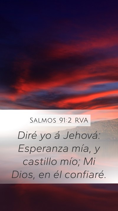 Salmos 91:2 RVA Bible Verse Image