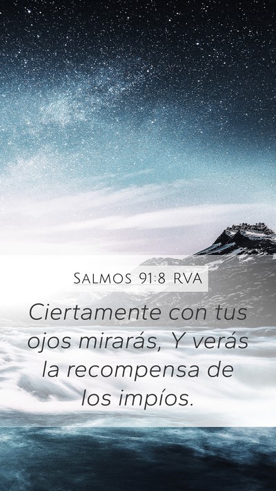 Salmos 91:8 RVA Bible Verse Image