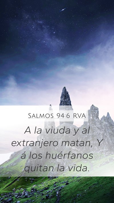 Salmos 94:6 RVA Bible Verse Image