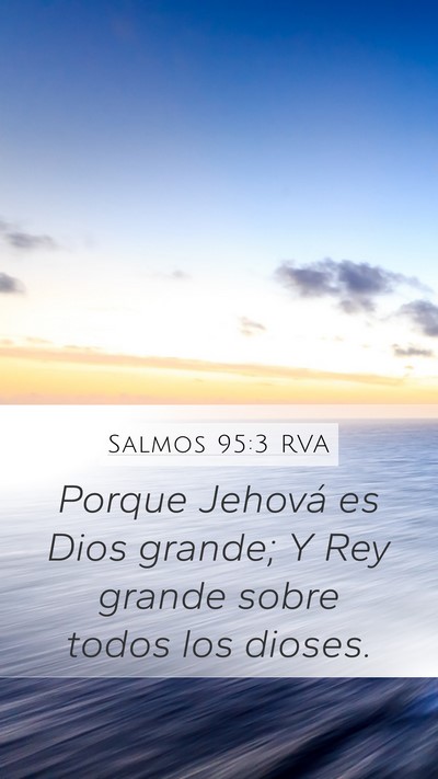 Salmos 95:3 RVA Bible Verse Image