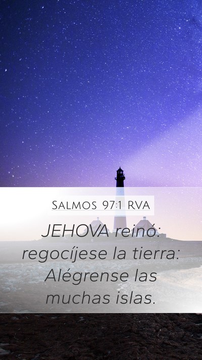 Salmos 97:1 RVA Bible Verse Image