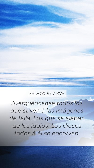 Salmos 97:7 RVA Bible Verse Image