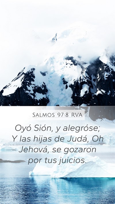 Salmos 97:8 RVA Bible Verse Image