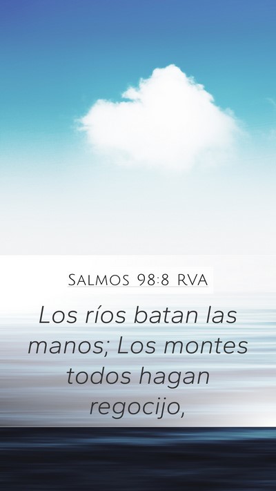 Salmos 98:8 RVA Bible Verse Image