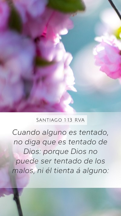 Santiago 1:13 RVA Bible Verse Image