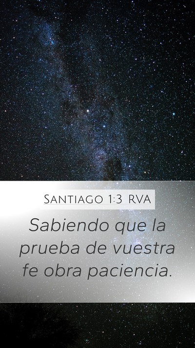 Santiago 1:3 RVA Bible Verse Image