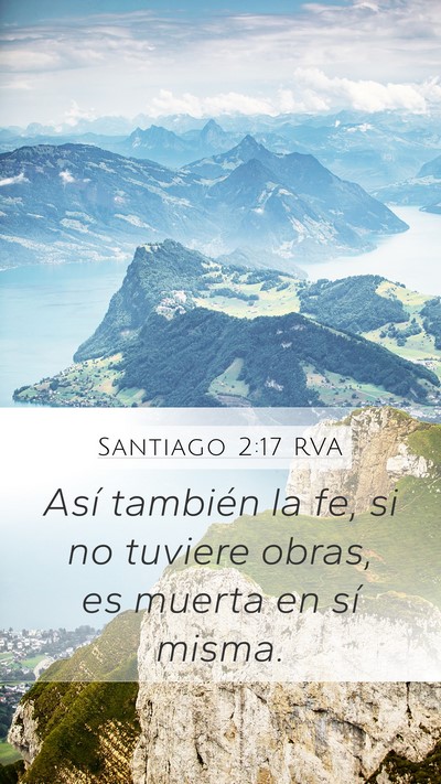 Santiago 2:17 RVA Bible Verse Image