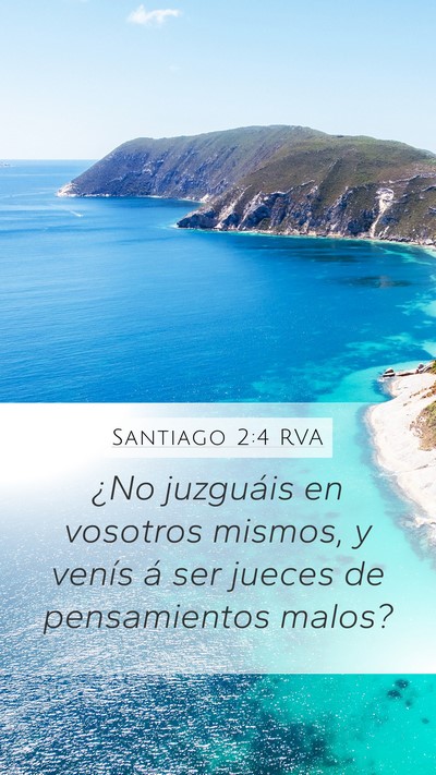 Santiago 2:4 RVA Bible Verse Image