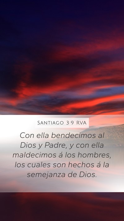 Santiago 3:9 RVA Bible Verse Image