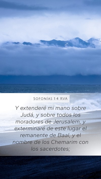 Sofonías 1:4 RVA Bible Verse Image