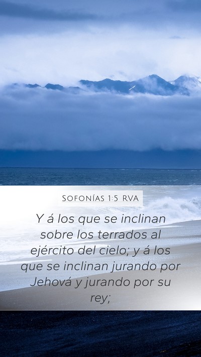 Sofonías 1:5 RVA Bible Verse Image