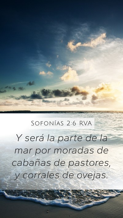 Sofonías 2:6 RVA Bible Verse Image