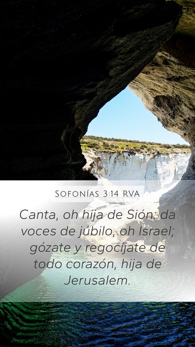 Sofonías 3:14 RVA Bible Verse Image