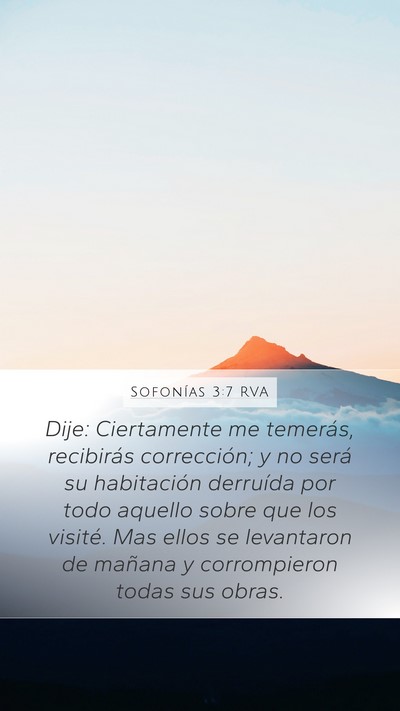 Sofonías 3:7 RVA Bible Verse Image