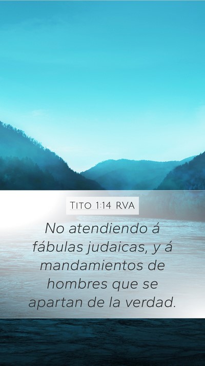 Tito 1:14 RVA Bible Verse Image