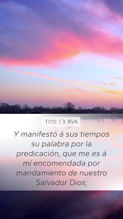 Tito 1:3 RVA Bible Verse Image