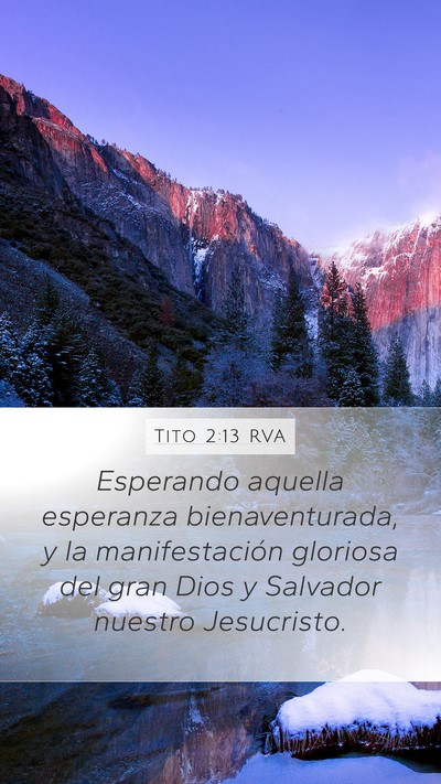 Tito 2:13 RVA Bible Verse Image