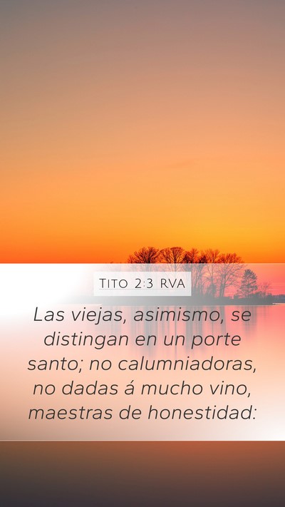 Tito 2:3 RVA Bible Verse Image