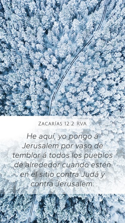 Zacarías 12:2 RVA Bible Verse Image
