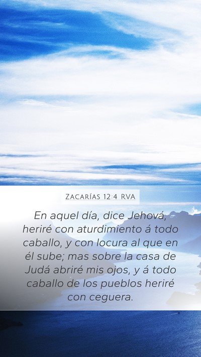 Zacarías 12:4 RVA Bible Verse Image