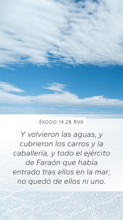 Éxodo 14:28 RVA Bible Verse Image