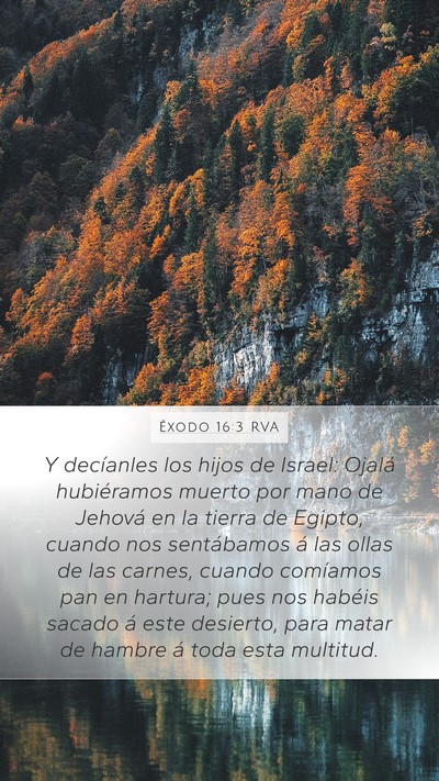 Éxodo 16:3 RVA Bible Verse Image