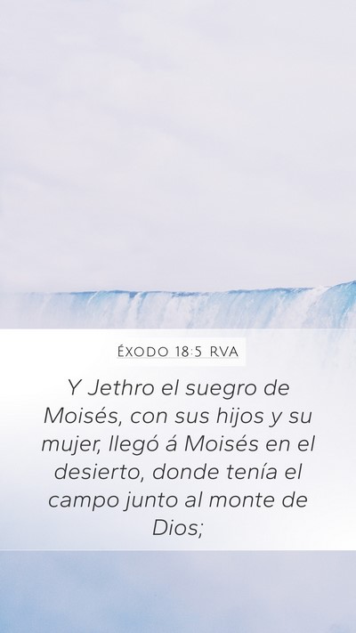 Éxodo 18:5 RVA Bible Verse Image