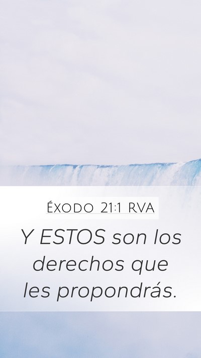 Éxodo 21:1 RVA Bible Verse Image