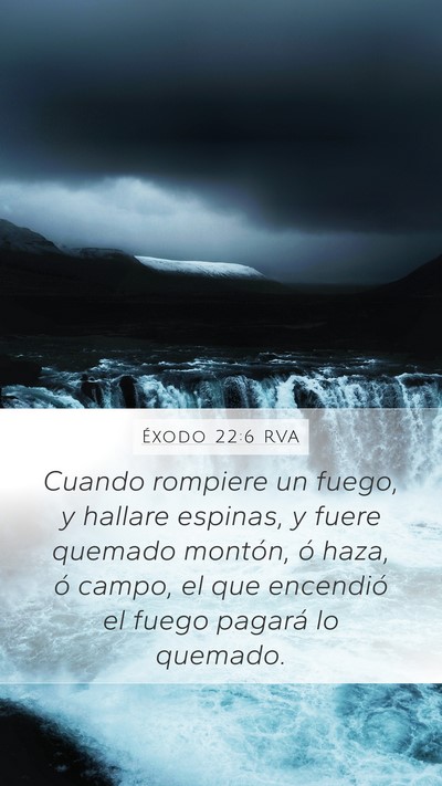 Éxodo 22:6 RVA Bible Verse Image