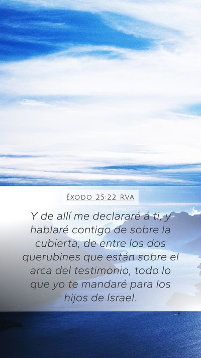 Éxodo 25:22 RVA Bible Verse Image