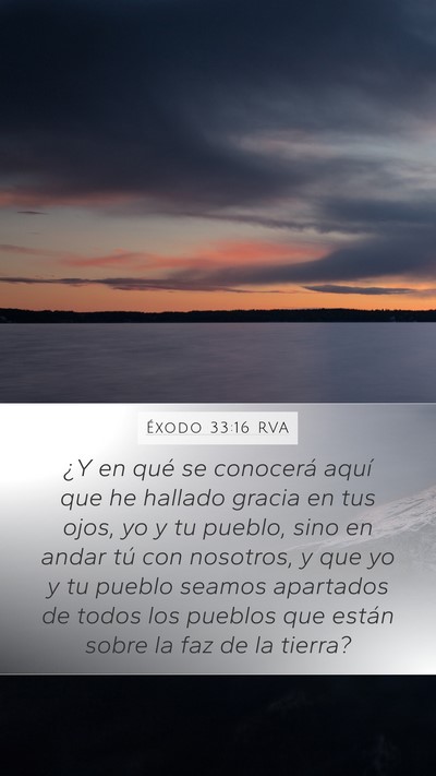 Éxodo 33:16 RVA Bible Verse Image