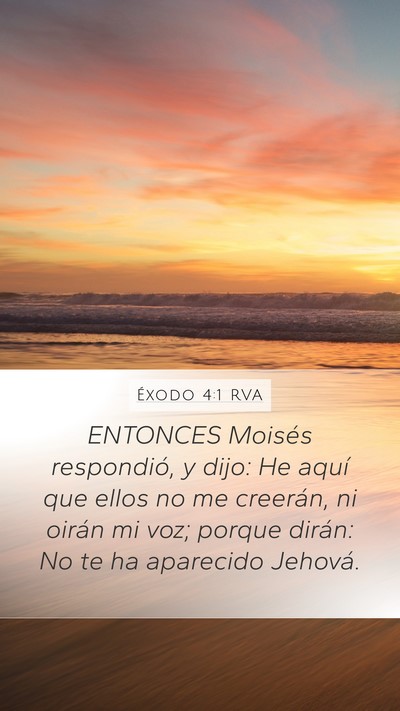 Éxodo 4:1 RVA Bible Verse Image